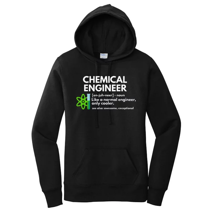 Funny Chemical Engineer Definition Engineering Women's Pullover Hoodie