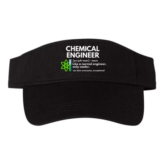 Funny Chemical Engineer Definition Engineering Valucap Bio-Washed Visor