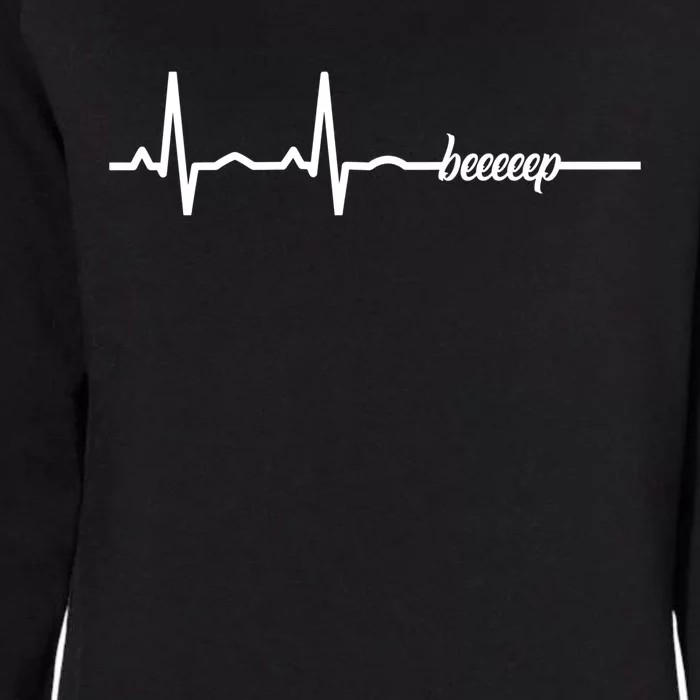 Funny Cool Ecg Ekg Cpr First Aid Medicine Gift Womens California Wash Sweatshirt