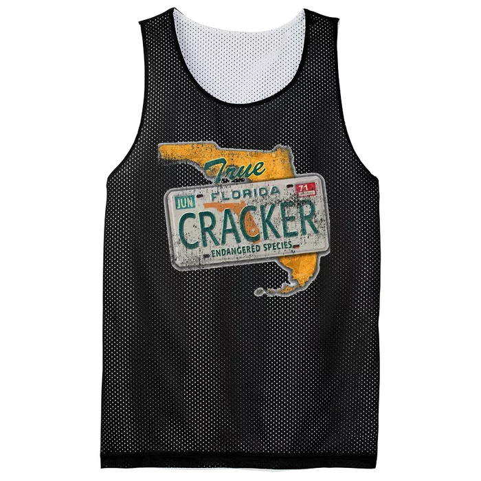 Florida Cracker Endangered Species Florida Native Mesh Reversible Basketball Jersey Tank