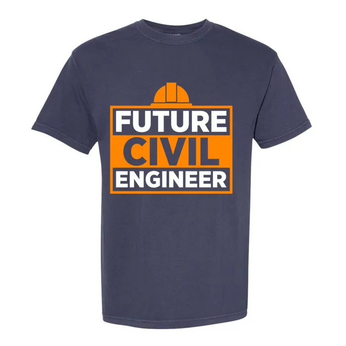 Future Civil Engineer Civil Engineer Dad Gift Garment-Dyed Heavyweight T-Shirt