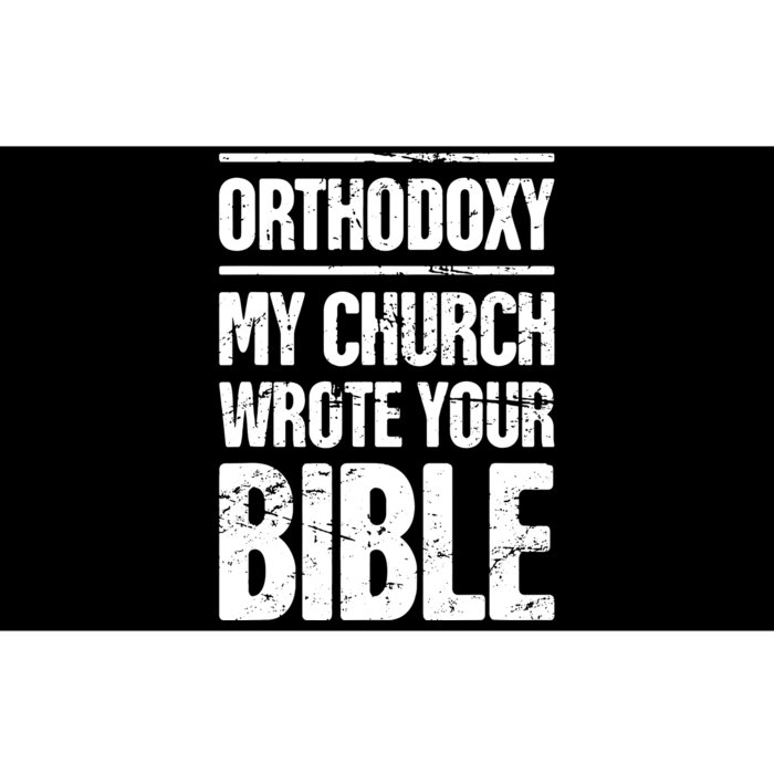 Funny Christian Eastern Orthodox Bumper Sticker