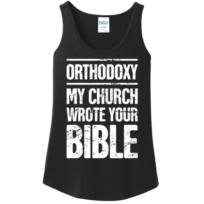 Funny Christian Eastern Orthodox Ladies Essential Tank