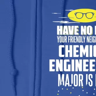 Funny Chemical Engineering Major Design Have No Fear Gift Full Zip Hoodie