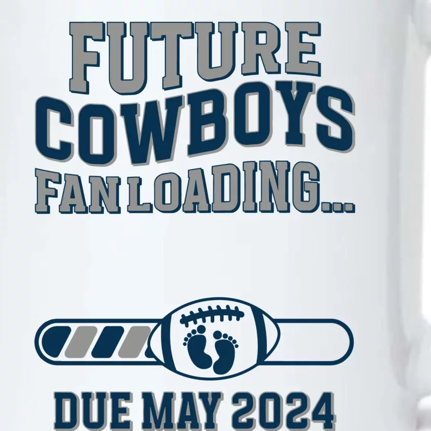 Future Cowboys Fanloading Due May 2024 Pregnant Pregnance Black Color Changing Mug