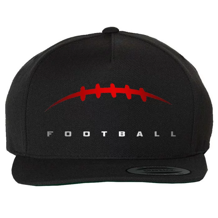 Football Clothing Wool Snapback Cap