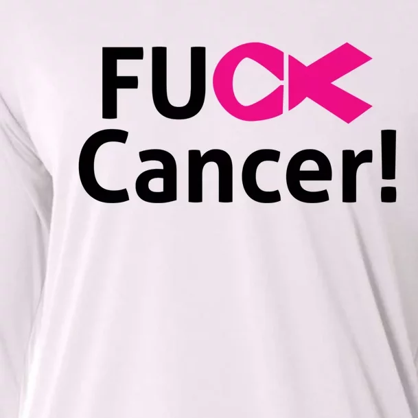 Fuck Cancer Cooling Performance Long Sleeve Crew