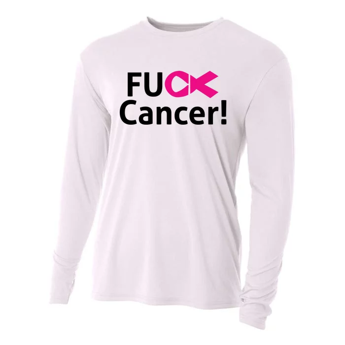 Fuck Cancer Cooling Performance Long Sleeve Crew