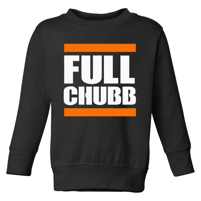 Full chubb Toddler Sweatshirt