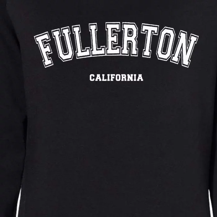 Fullerton California Womens California Wash Sweatshirt