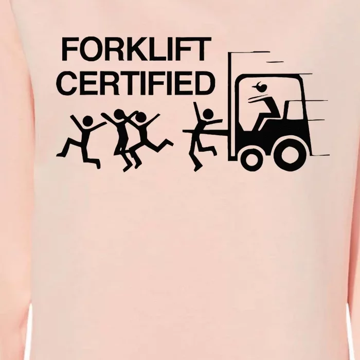 Forklift Certified Womens California Wash Sweatshirt