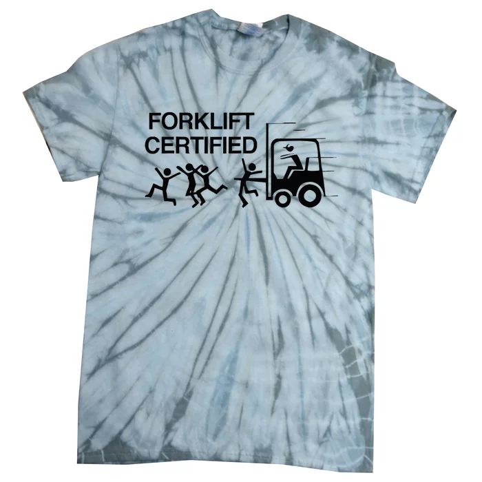 Forklift Certified Tie-Dye T-Shirt