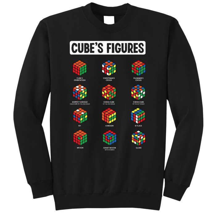 Funny Cube's Figures Rubik Speed Cubing Player Sweatshirt