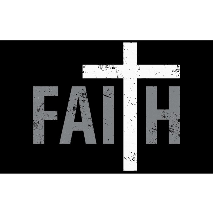 Funny Christian Faith Cross Humor Bumper Sticker