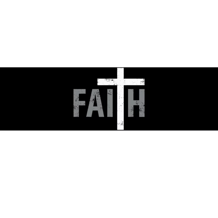 Funny Christian Faith Cross Humor Bumper Sticker