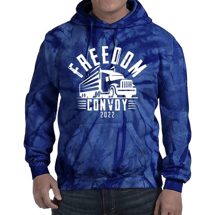 Freedom Convoy Tie Dye Hoodie