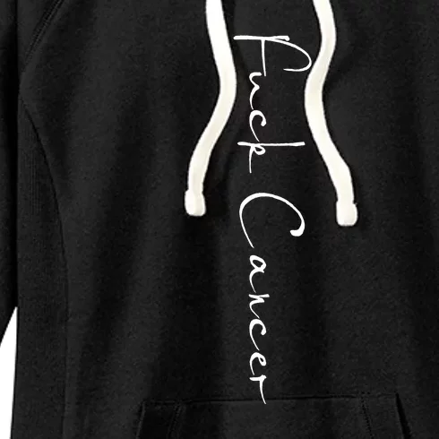 Fuck Cancer Women's Fleece Hoodie