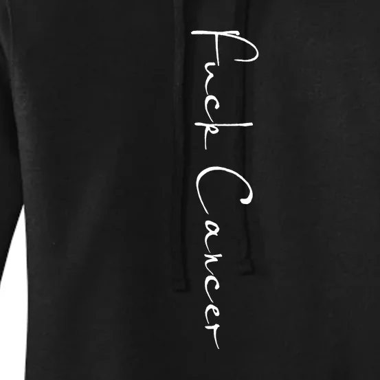 Fuck Cancer Women's Pullover Hoodie