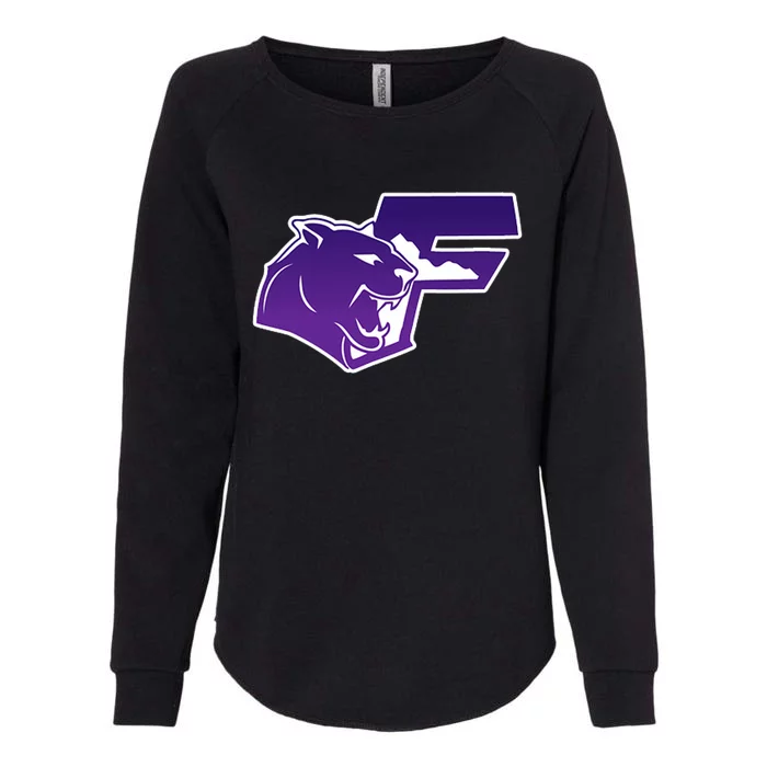 Franklin Cougars Womens California Wash Sweatshirt