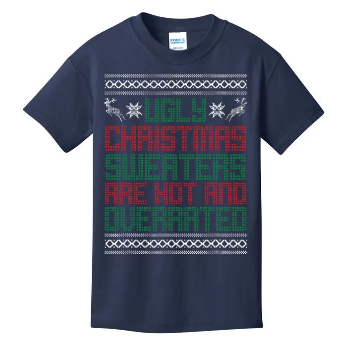 Funny Christmas For Ugly Sweater Party Kids T-Shirt