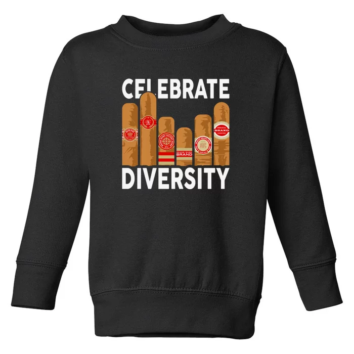 Funny Cigar Toddler Sweatshirt