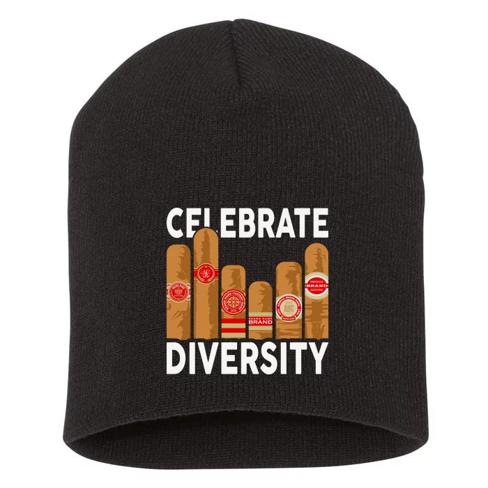 Funny Cigar Short Acrylic Beanie