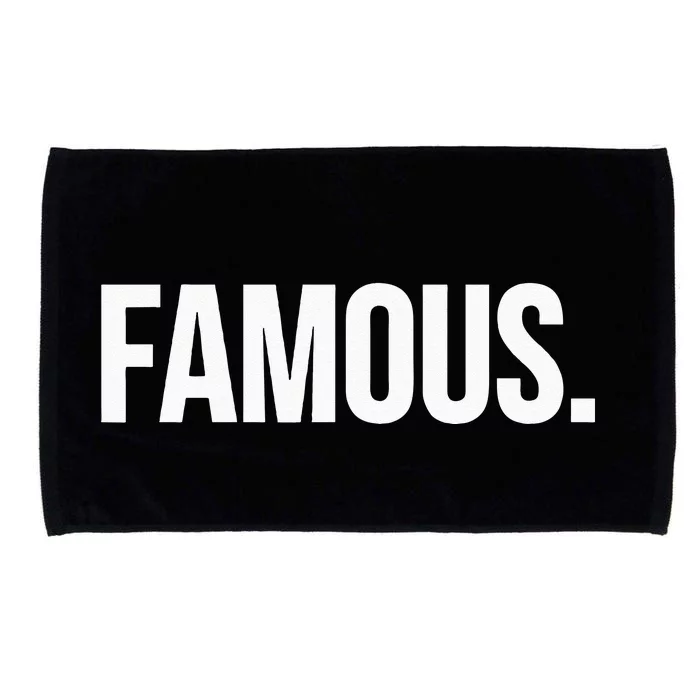 Famous Celebrity Microfiber Hand Towel