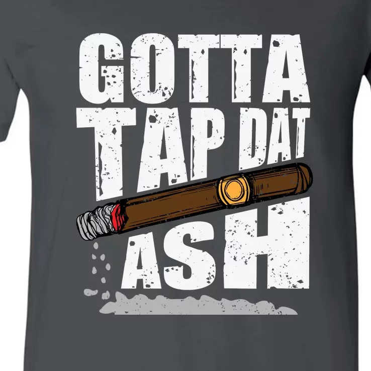 Funny Cigar V-Neck T-Shirt