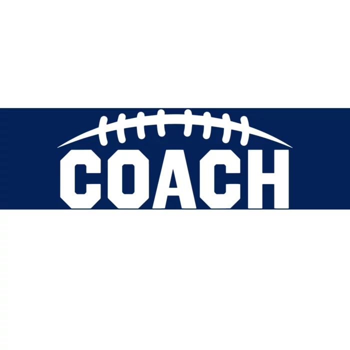 Football Coach Bumper Sticker