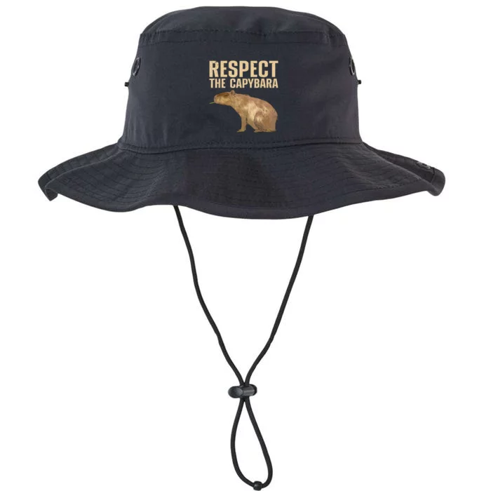 Funny Capybara For Women Cavy Rodent Capybara Lover Legacy Cool Fit Booney Bucket Hat