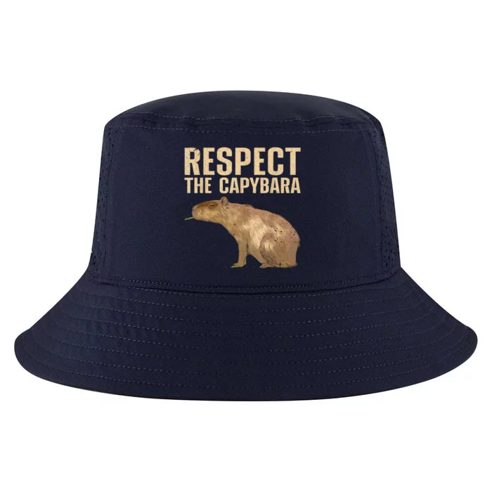 Funny Capybara For Women Cavy Rodent Capybara Lover Cool Comfort Performance Bucket Hat