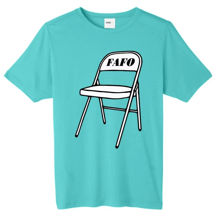 Folding Chair Fafo Alabama Meme Boat Brawl Funny ChromaSoft Performance T-Shirt