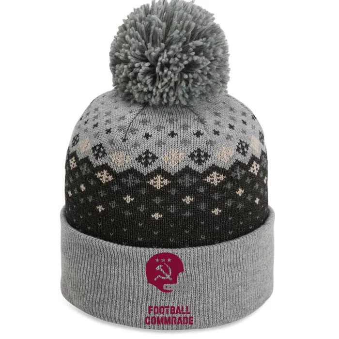 Football Commrade The Baniff Cuffed Pom Beanie