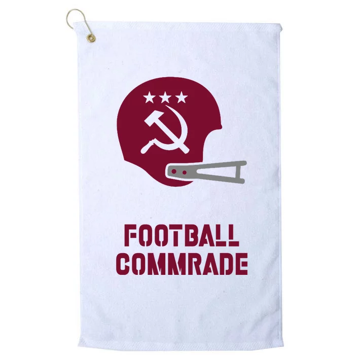 Football Commrade Platinum Collection Golf Towel