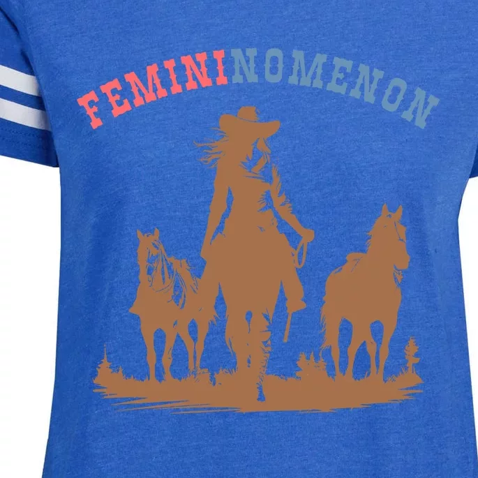 Femininomenon Cowgirls For Kamala Harris Future Madam President Enza Ladies Jersey Football T-Shirt