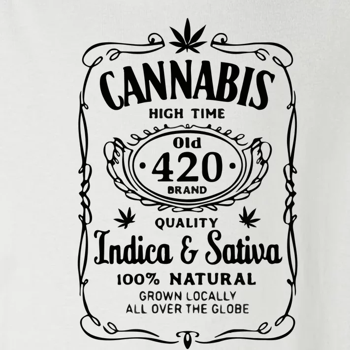 Funny Cannabis Toddler Long Sleeve Shirt