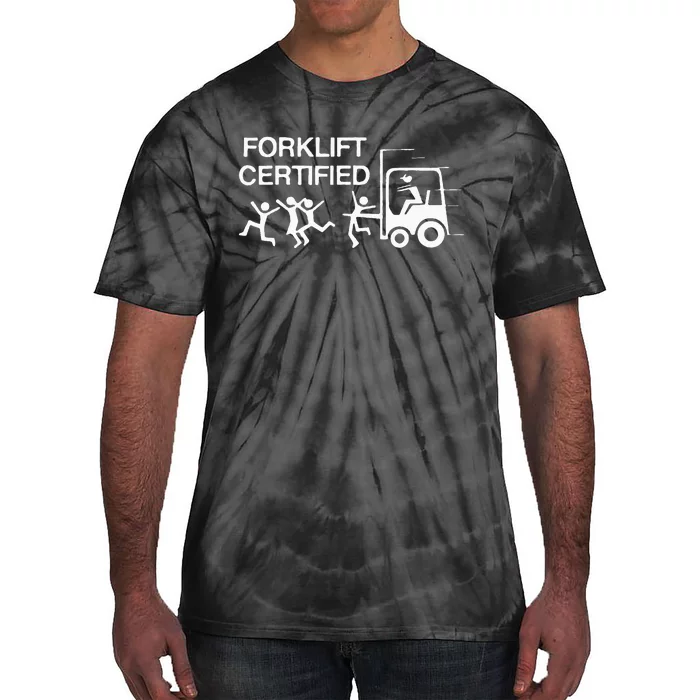 Forklift Certified Tie-Dye T-Shirt