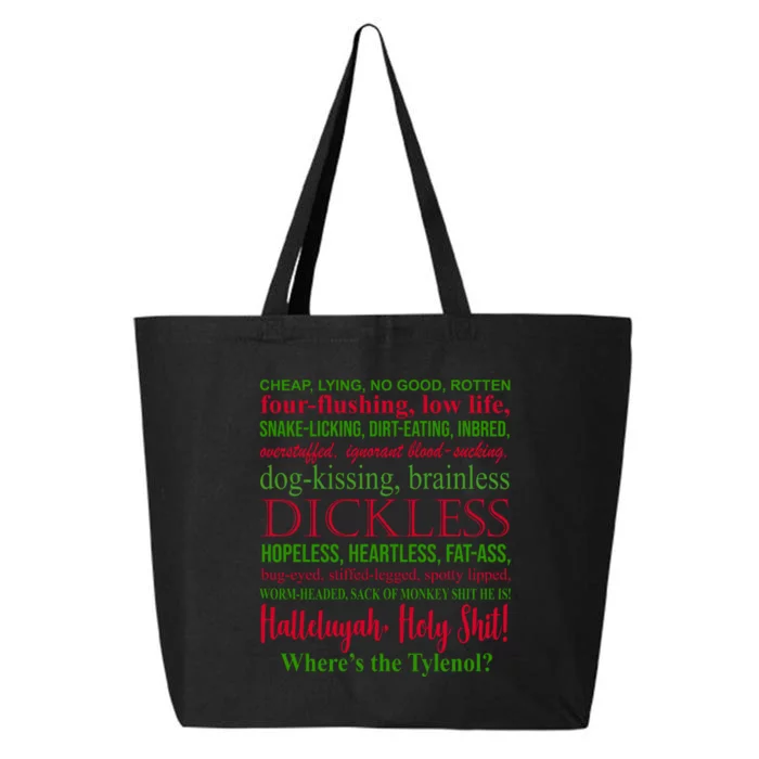 Funny Christmas Family Vacation Movie Quote 25L Jumbo Tote