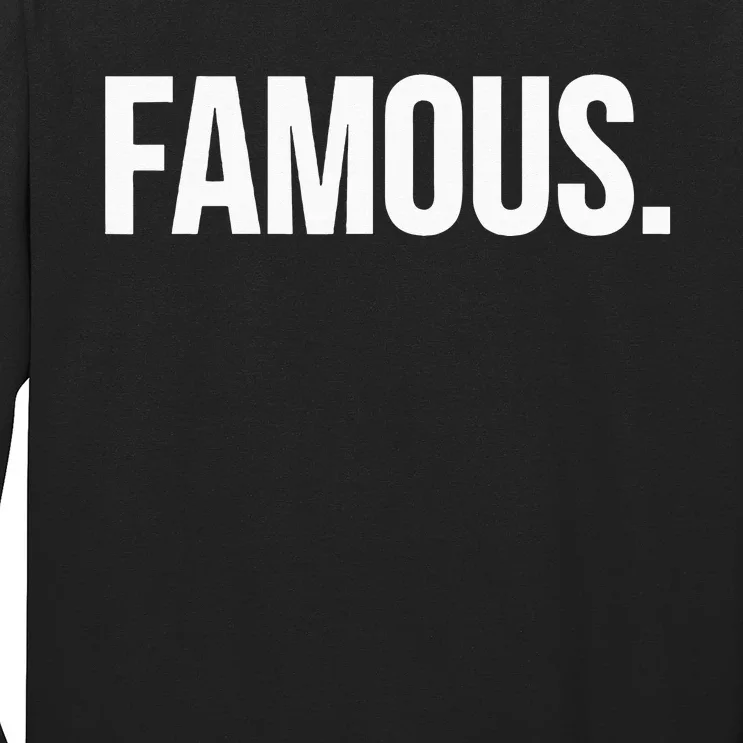 Famous  Celebrity Long Sleeve Shirt