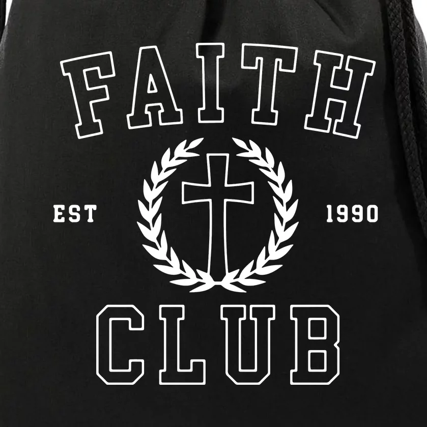 Faith Club Drawstring Bag