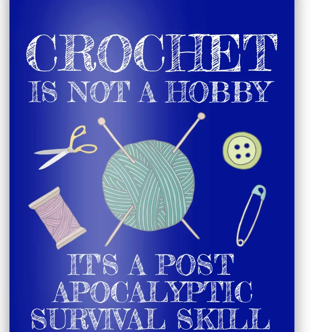 Funny Crochet For Crocheting Lovers Gift Poster