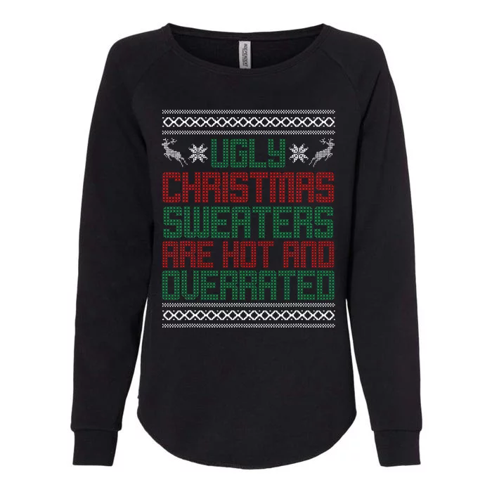 Funny Christmas For Ugly Sweater Party Kids Womens California Wash Sweatshirt