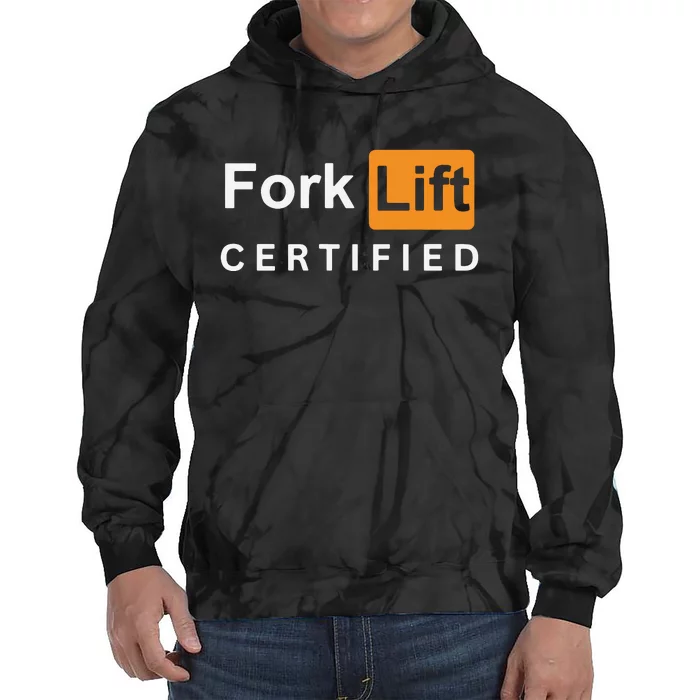 Forklift Certified Tie Dye Hoodie