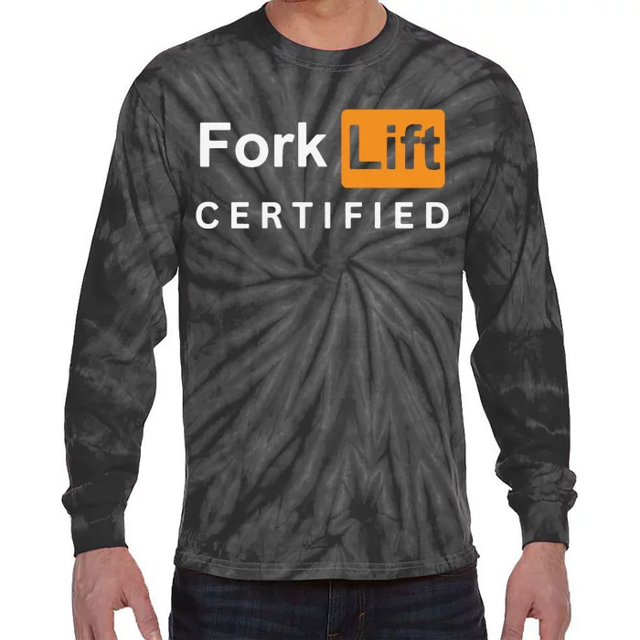 Forklift Certified Tie-Dye Long Sleeve Shirt