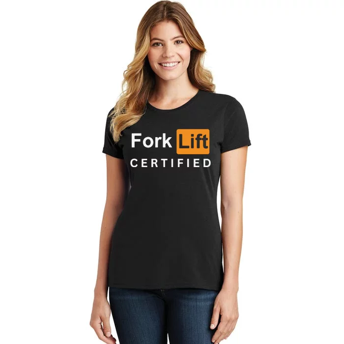 Forklift Certified Women's T-Shirt