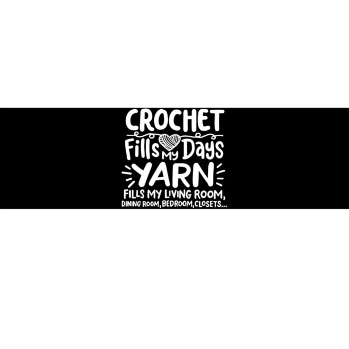 Funny Crochet Bumper Sticker