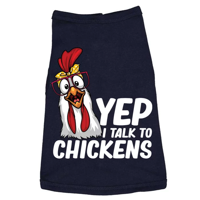 Funny Chicken For Men Women Crazy Chicken Farmer Lovers Doggie Tank