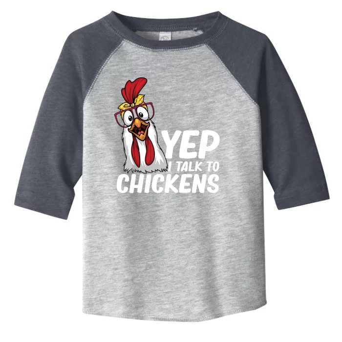 Funny Chicken For Men Women Crazy Chicken Farmer Lovers Toddler Fine Jersey T-Shirt