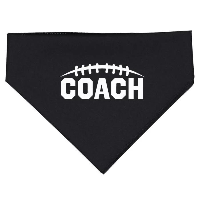 Football Coach USA-Made Doggie Bandana