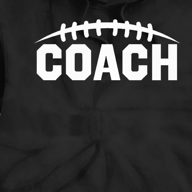 Football Coach Tie Dye Hoodie